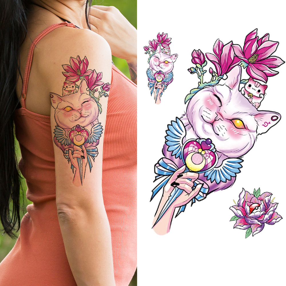 Cat Tattoo Designs  Ideas  Cloak  Dagger London