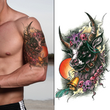 Ox Devil King Waterproof Temporary Tattoo