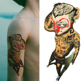 Mask Dude Man Waterproof Temporary Tattoo