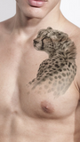 Realistic Cheetah Waterproof Temporary Tattoo