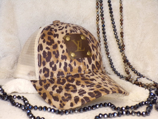 Upcycled Louis Vuitton C.C. Baseball Hat