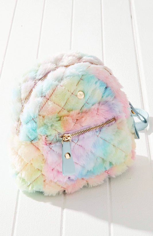 Vegan Fur Freycinet Quilted Mini Backpack