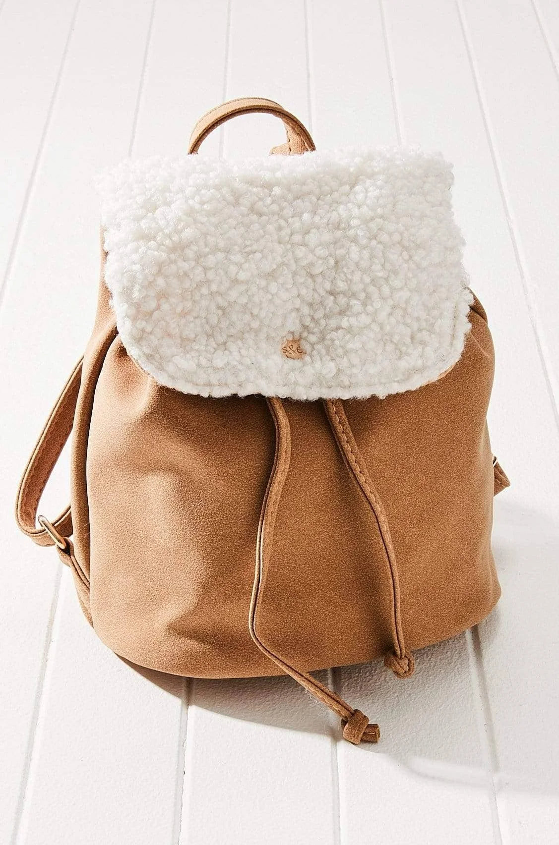 Vegan Fur Kangaroo Valley Mini Backpack