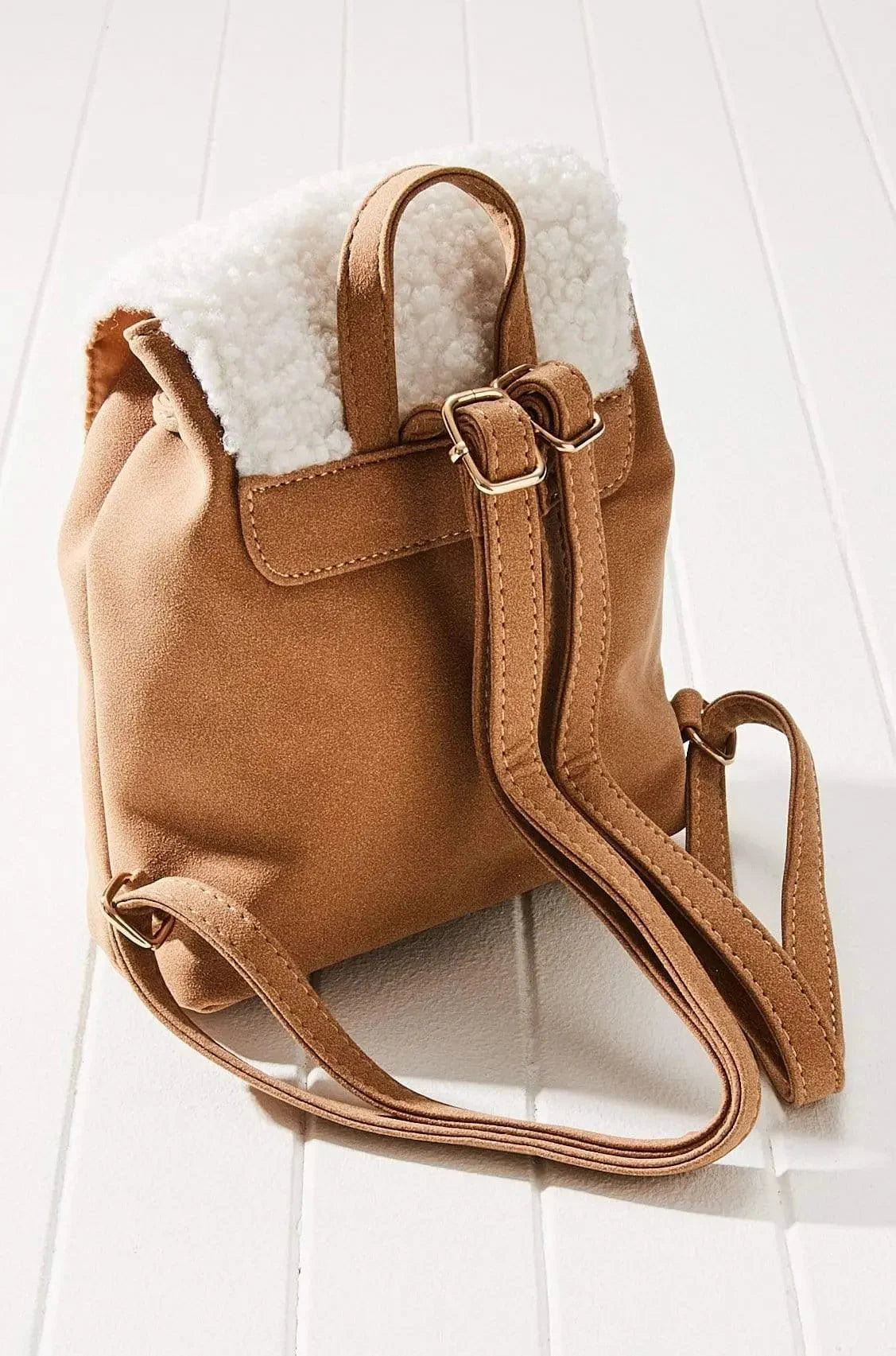 Vegan Fur Kangaroo Valley Mini Backpack