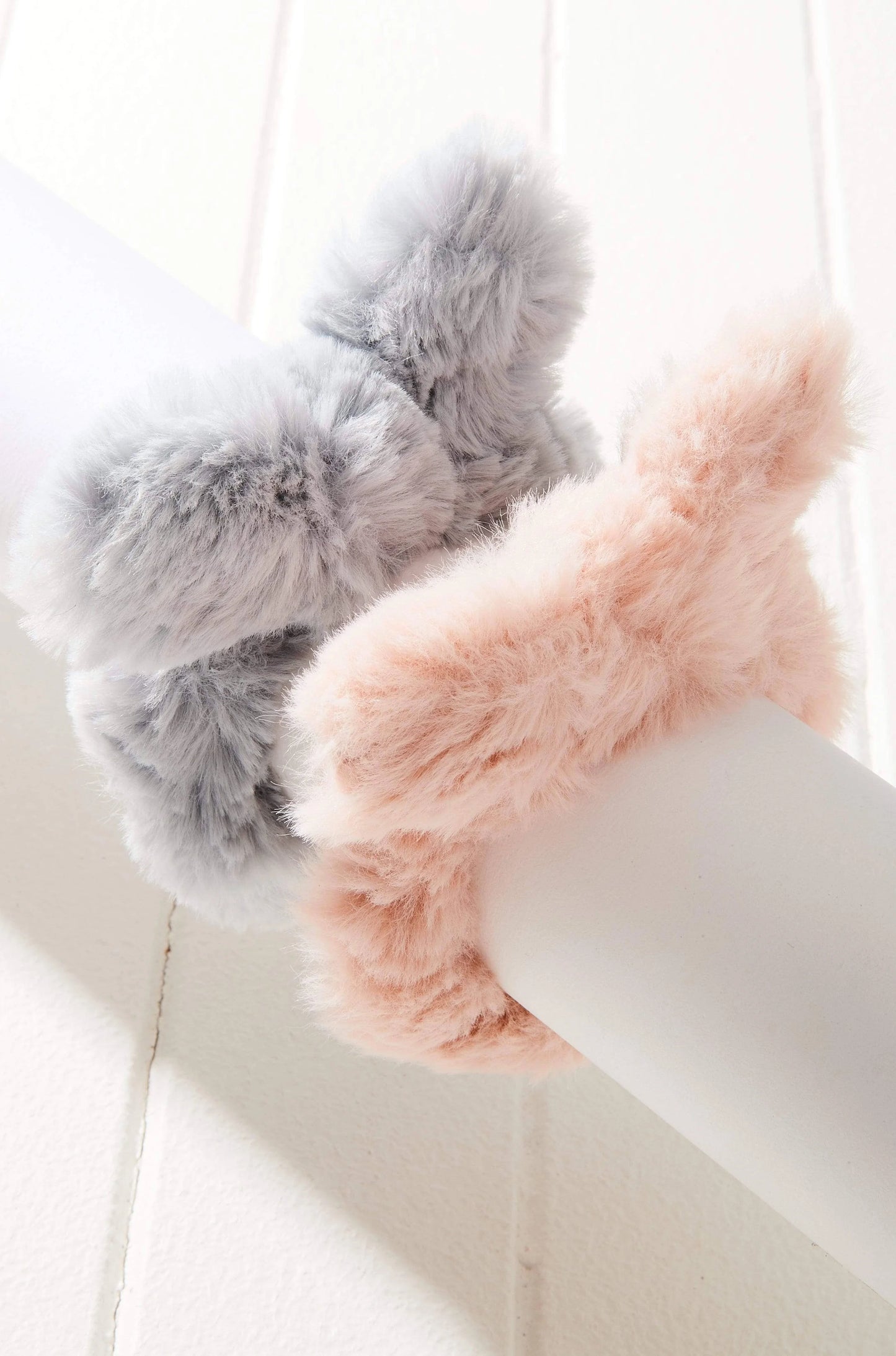 Vegan Freycinet Fur Scrunchies (Set of 2)