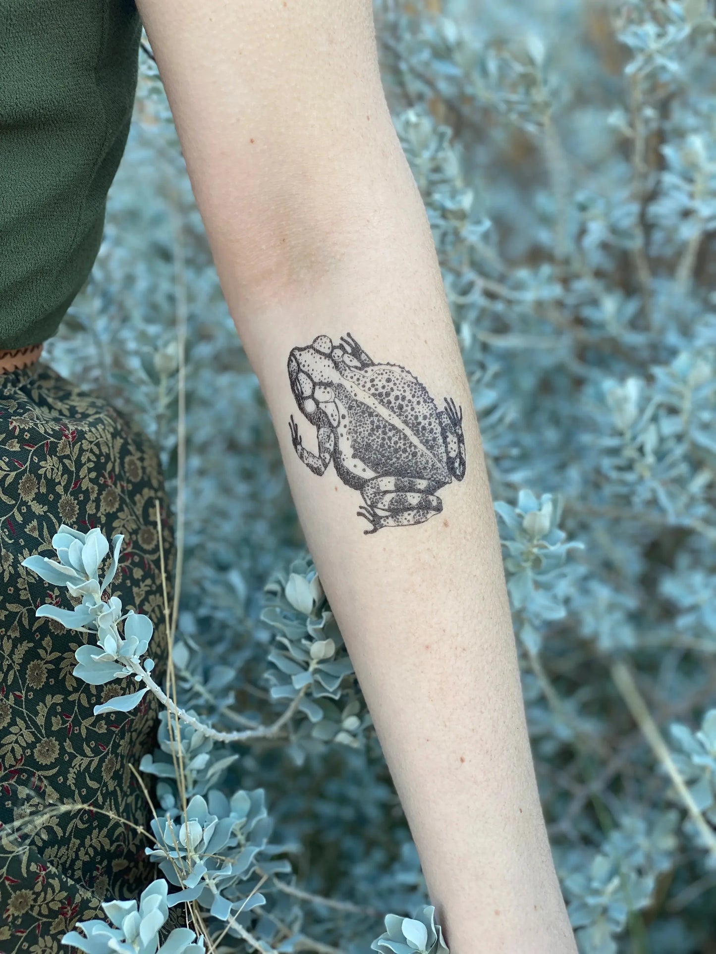 Toad Temporary Tattoo