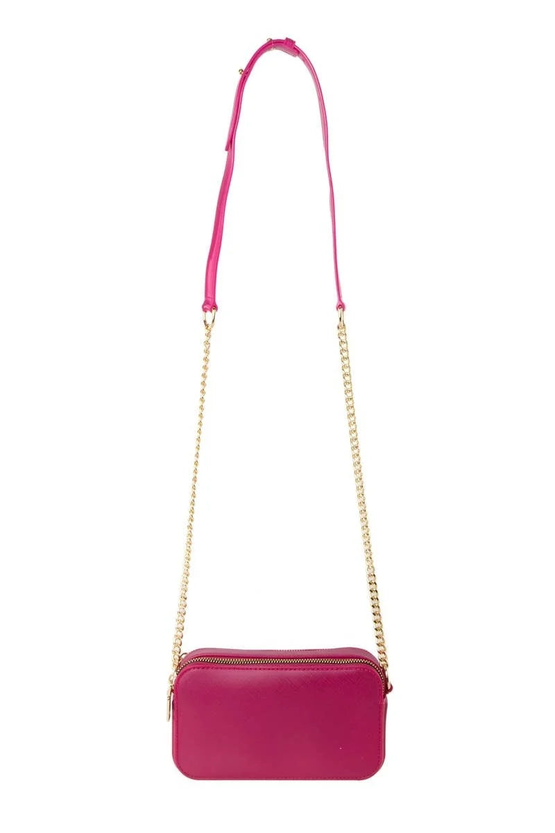 Textured Neon Rectangular Jelly Bag