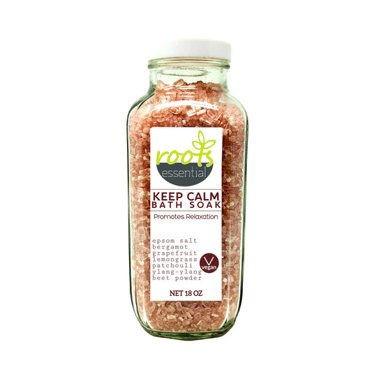 Keep Calm BATH SOAK w/ BEET POWDER