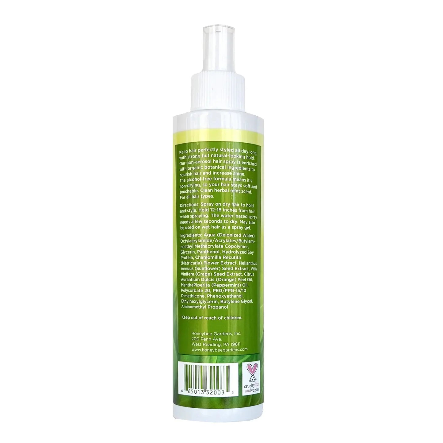 Herbal Mint Alcohol Free Hair Spray