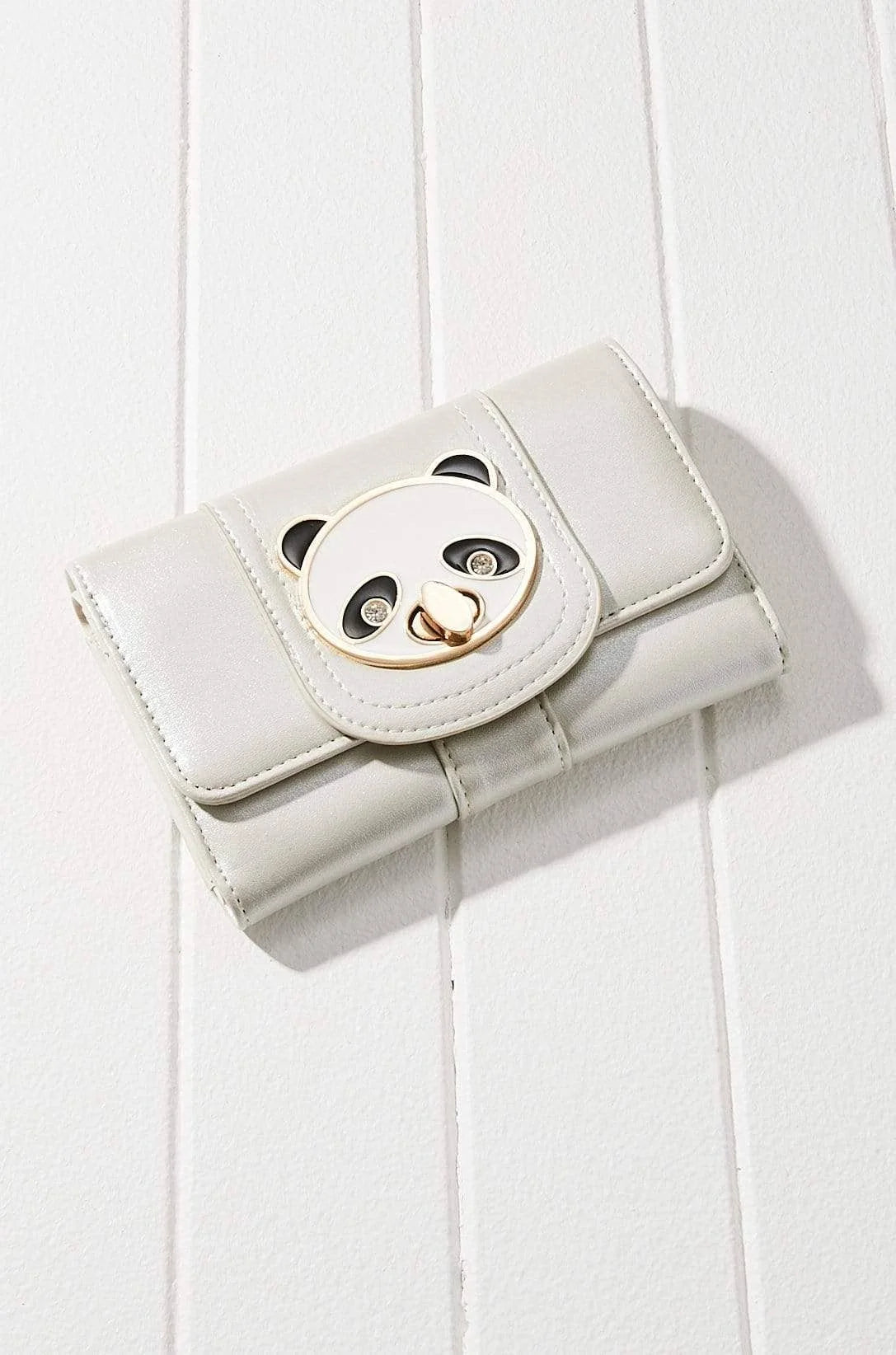 Vegan Leather Panda Spirit Animal Wallet