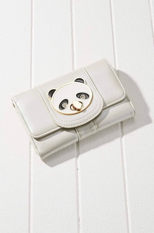 Vegan Leather Panda Spirit Animal Wallet