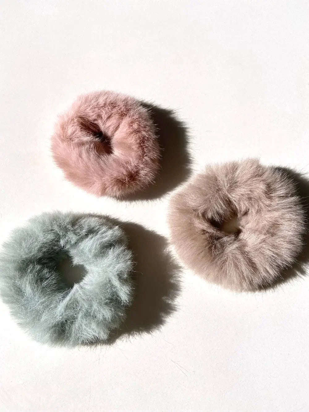 Vegan Freycinet Fur Hair Tie (Set of Three)