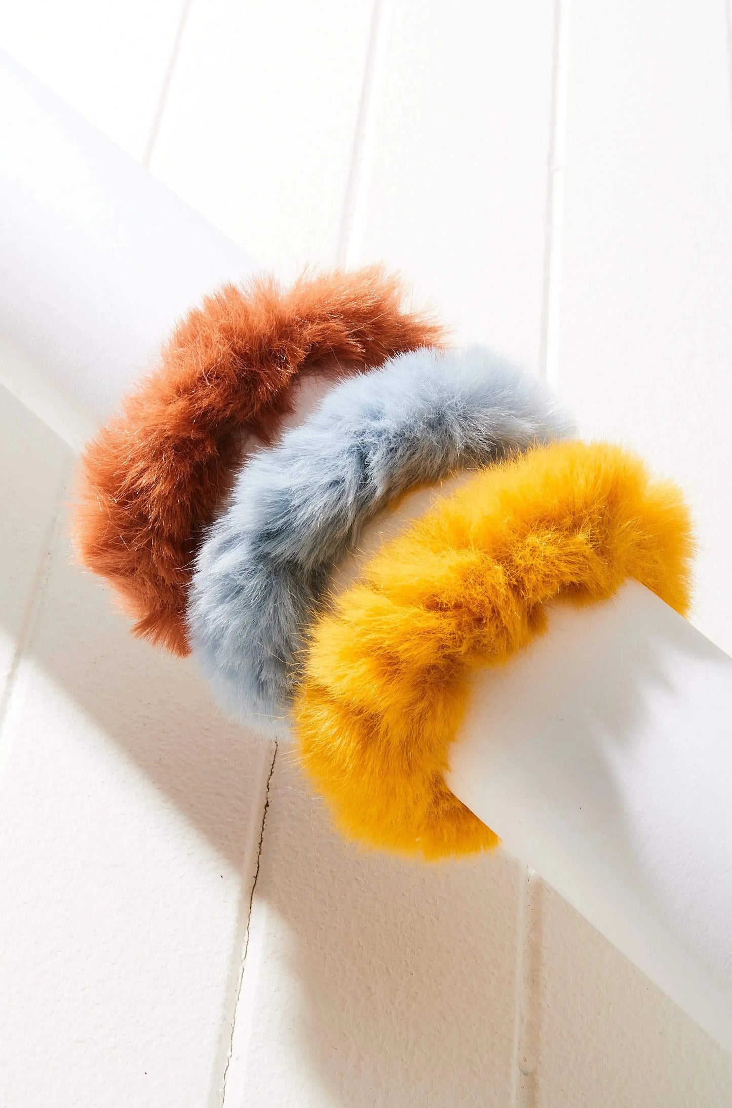 Vegan Freycinet Fur Hair Tie (Set of Three)