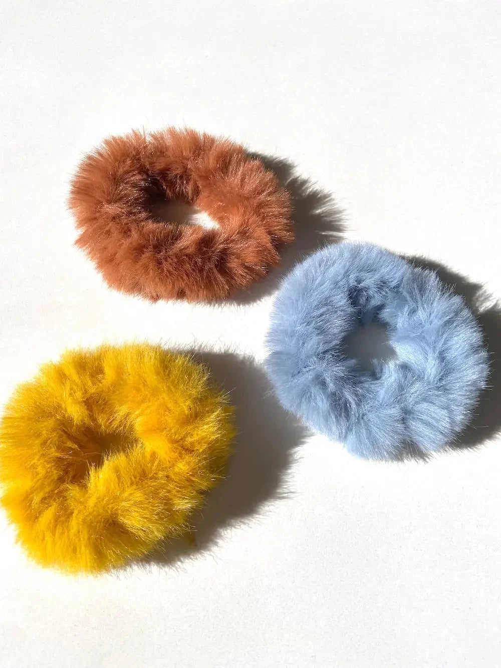 Vegan Freycinet Fur Hair Tie (Set of Three)