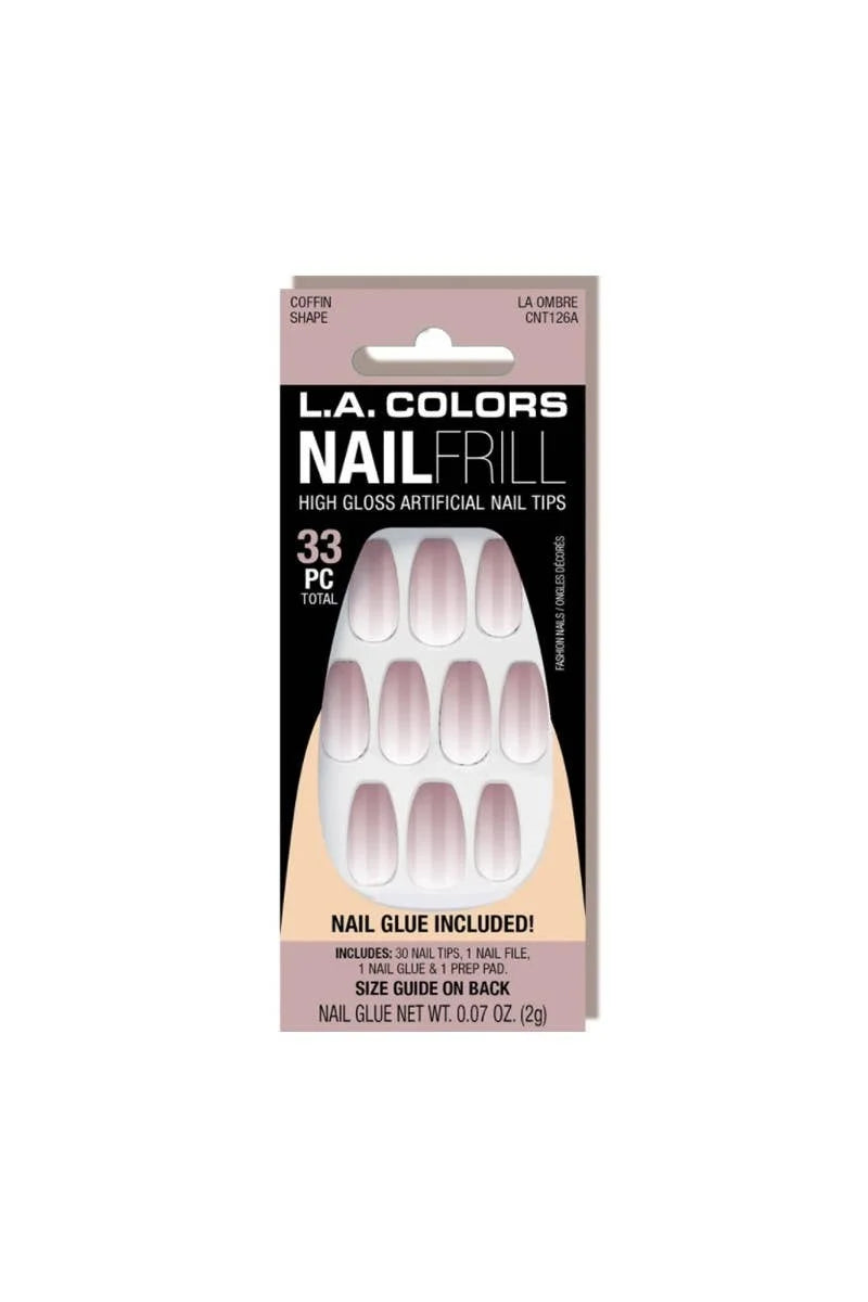 LA Color La Ombre Nail Frill Nail Kit