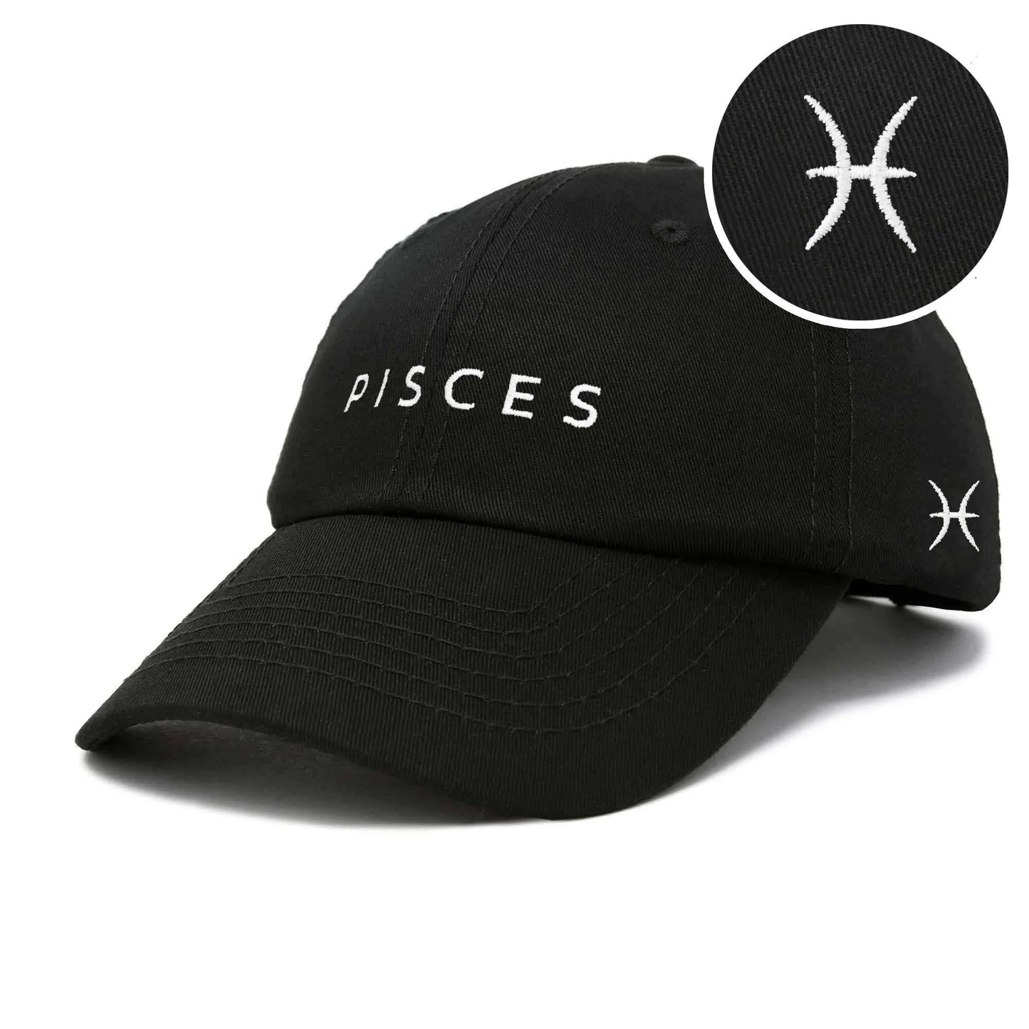 Zodiac Sign Virgo Hat Embroidered Baseball Cap