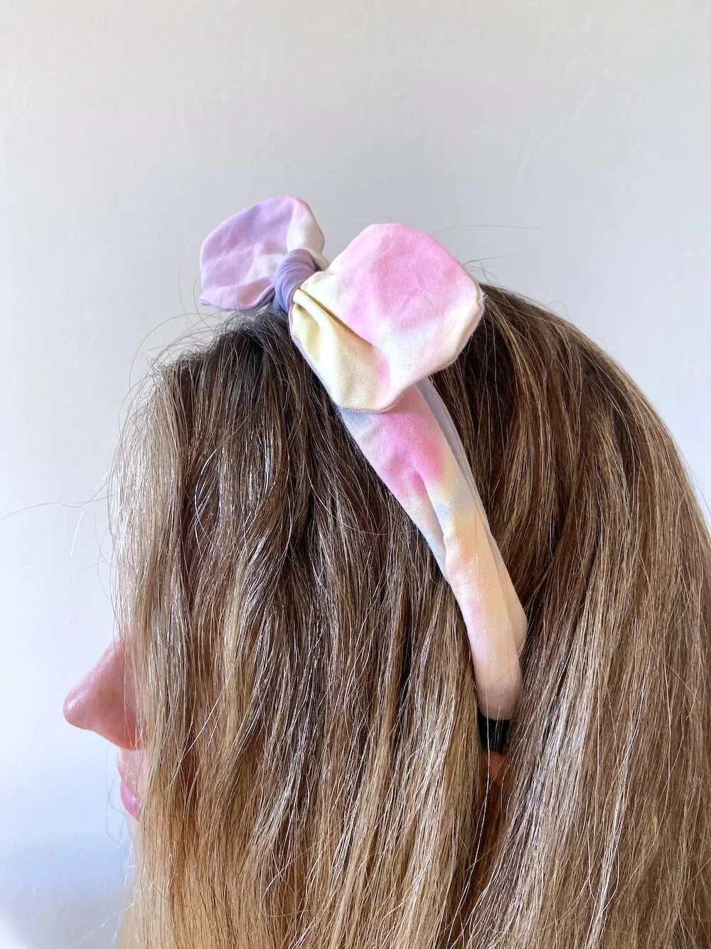 Tie Dye Bow Headband