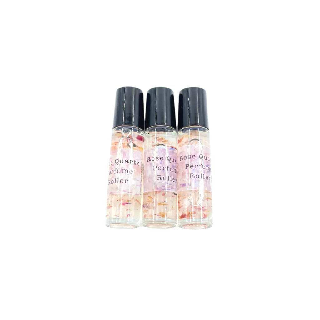 Rose Quartz Perfume Roller