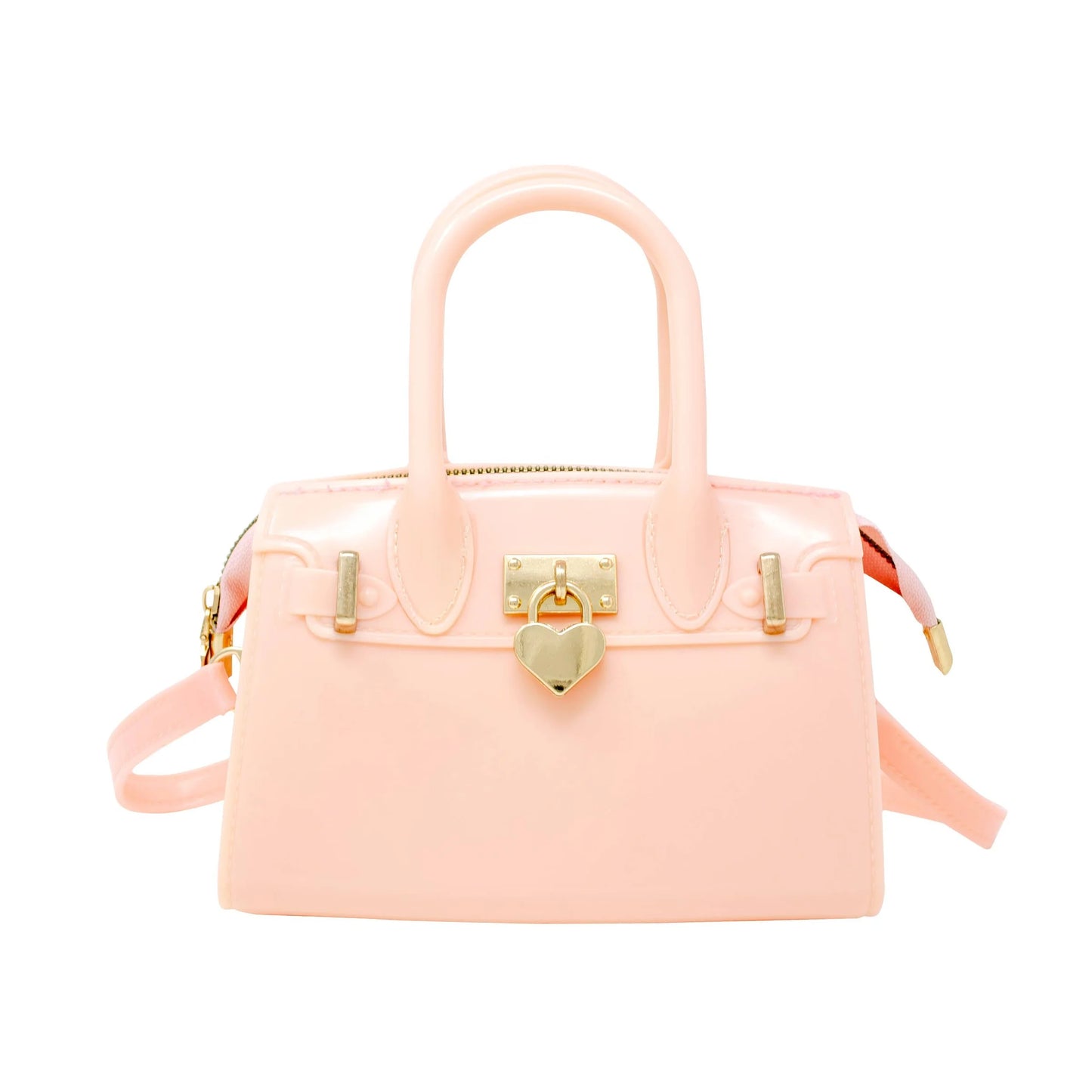 Tiny Treats and ZOMI GEMS - Jelly Heart Locket Satchel Bag