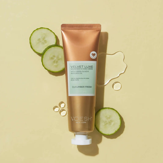 Velvet Luxe Vegan Hand & Body Créme 3oz (Cucumber Fresh)